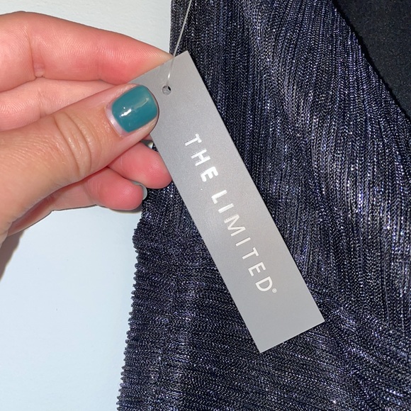 The Limited Sparkly Halterneck Dress- size Large NWT - Picture 4 of 5